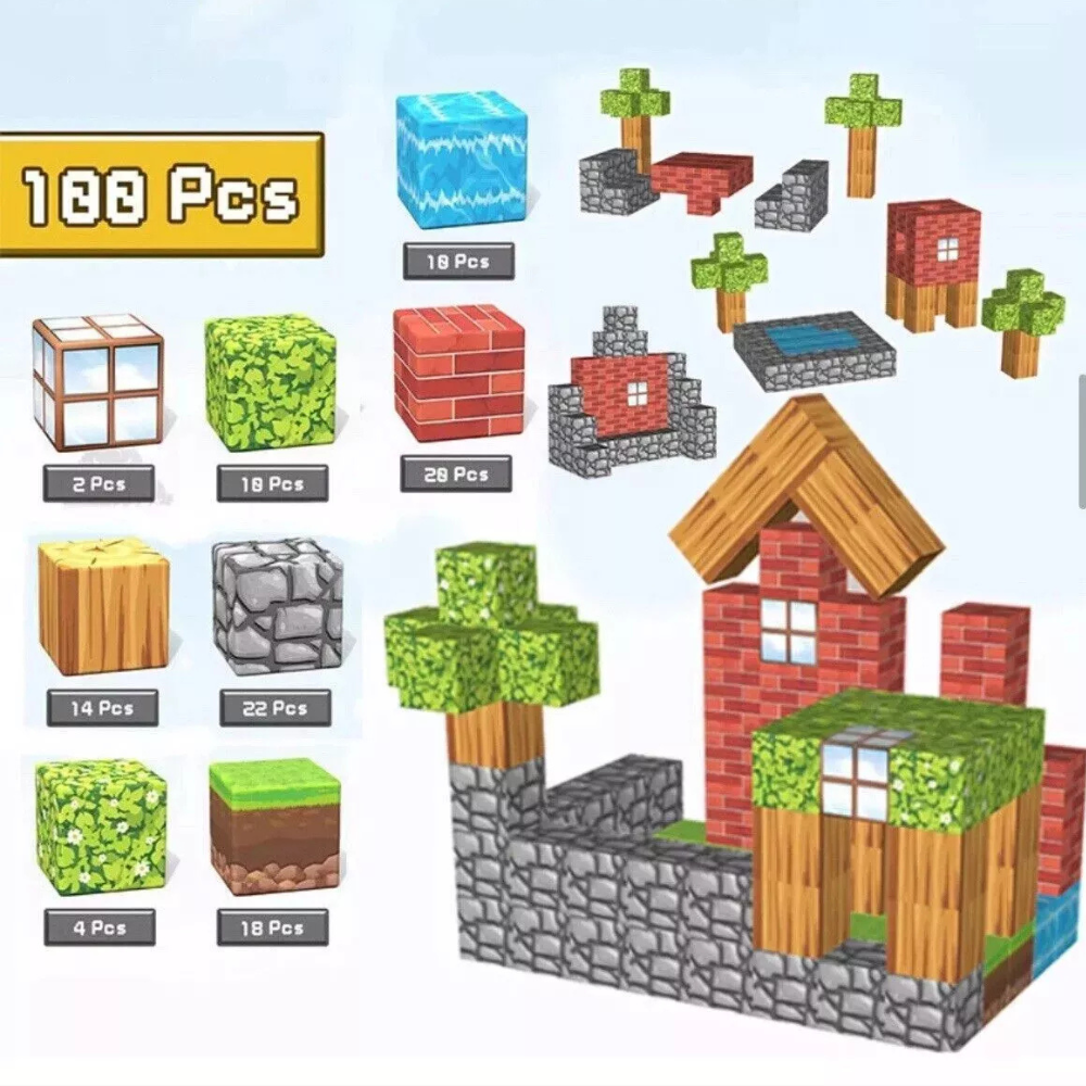 Magnetic Crafting Blocks