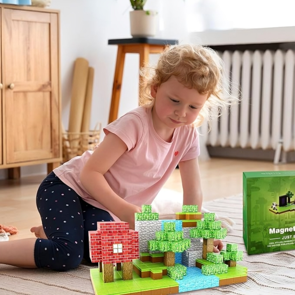 Magnetic Crafting Blocks
