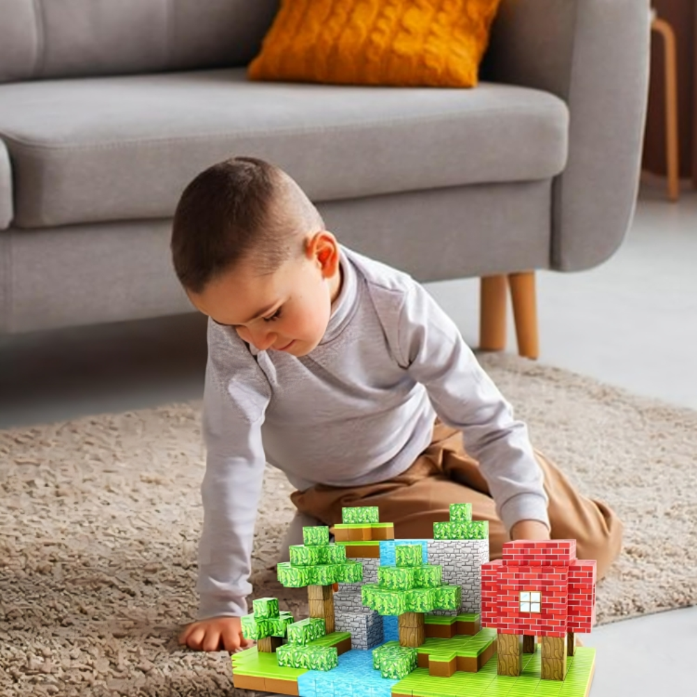 Magnetic Crafting Blocks