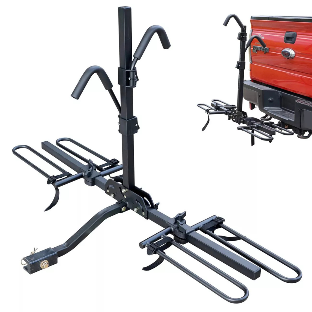 2 Bike Bicycle Platform Car Carrier Rack