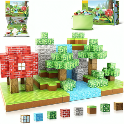 Magnetic Crafting Blocks