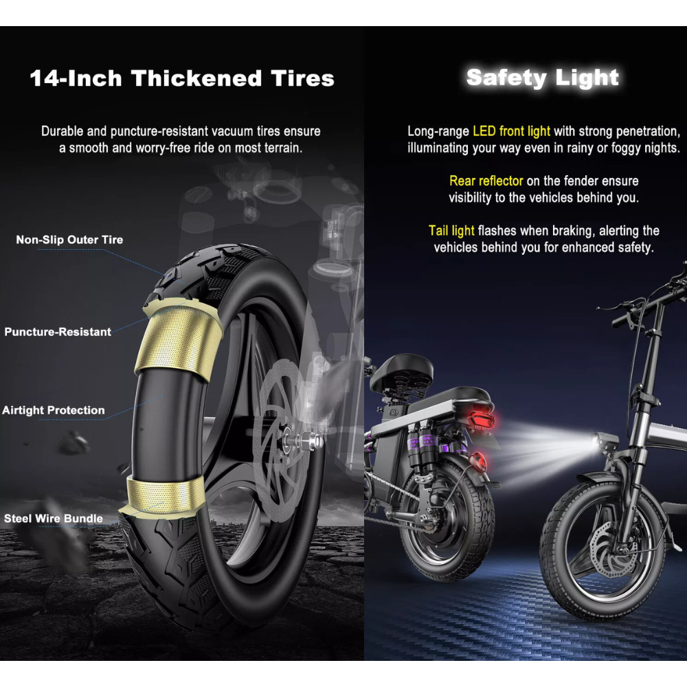 1000W E-Bike Fold