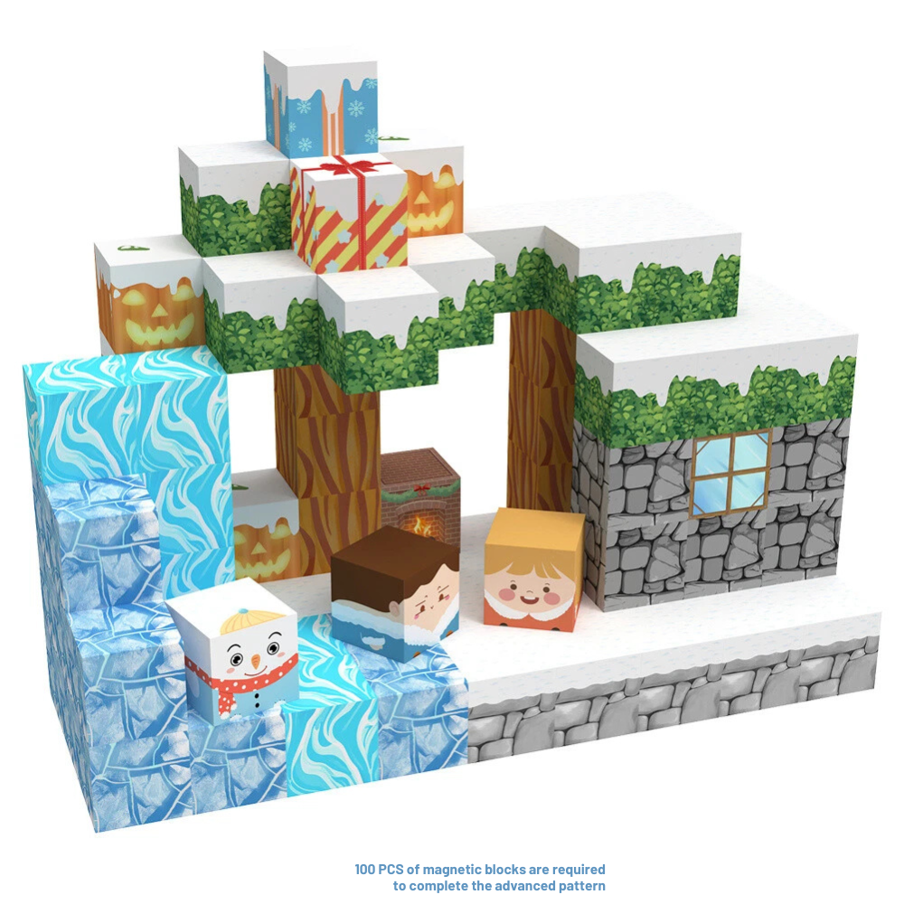 Magnetic Crafting Blocks (300PCS)
