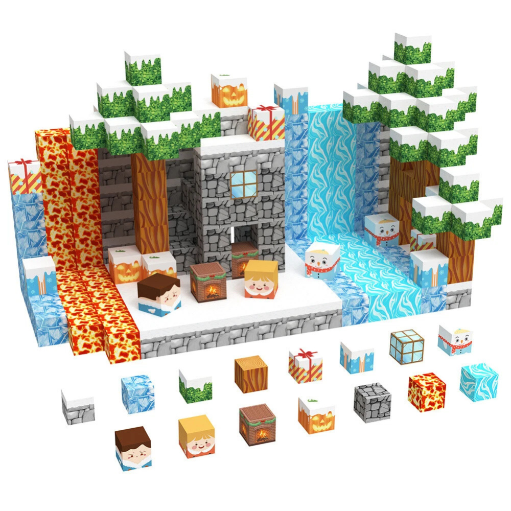Magnetic Crafting Blocks (300PCS)