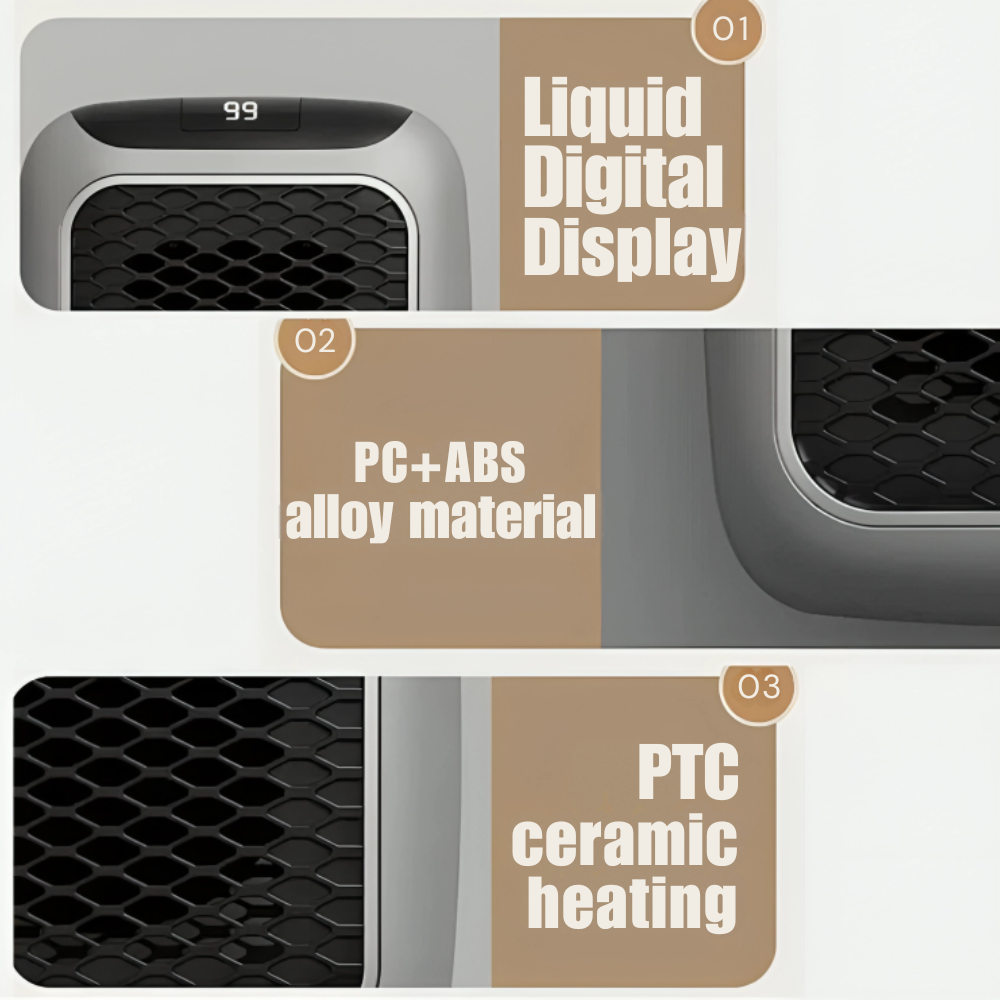 Portable Heater (Wall-Mounted)