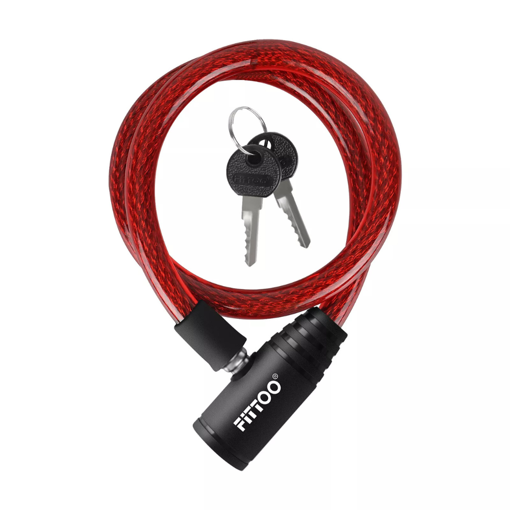 FITTOO Bicycle Security Cable Lock