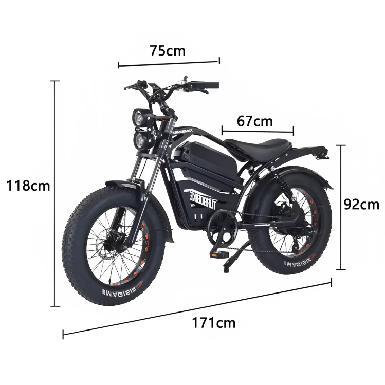 20" Turbobike 2000W